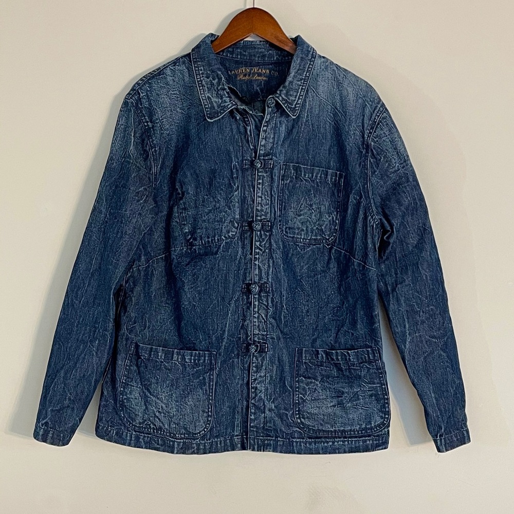 Size L Ralph Lauren Denim Jacket - Picture 9 of 13